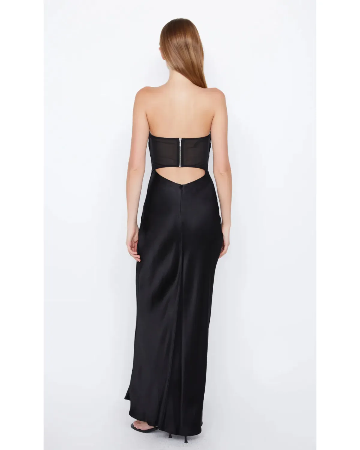 Bec & Bridge Halle Strapless Dress In Black Size S / AU 8 - Image 3