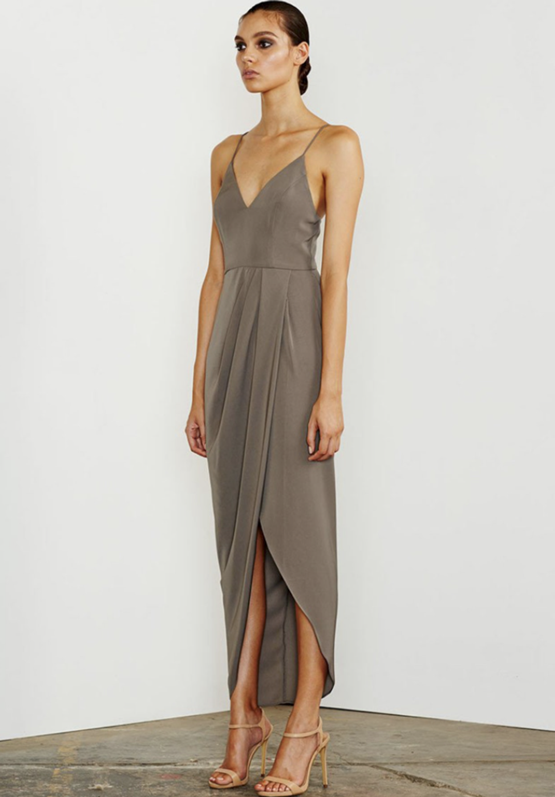 Shona Joy Core Cocktail Green Dress size 6 for rent on The Volte - main image