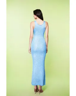 Asta Resort Ana Dress Baia Blue Sequin Size AU 10 for rent on The Volte - image 2