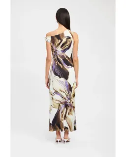 Kookai Ava Maxi Dress Cream/Floral Size AU 8 for rent on The Volte - image 3