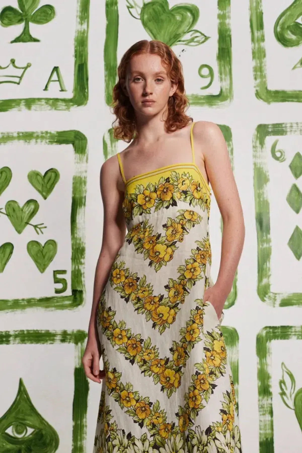 Alemais Gisela Midi Daydress Multi Floral Size 10 - Image 2