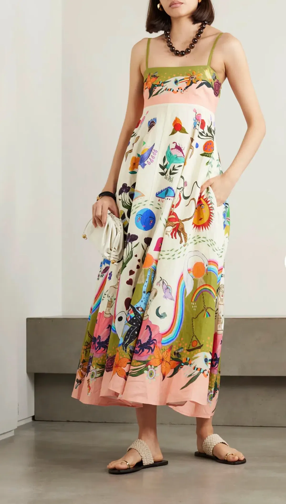 Alemais Evergreen Sundress Print Size AU 8 - Image 1