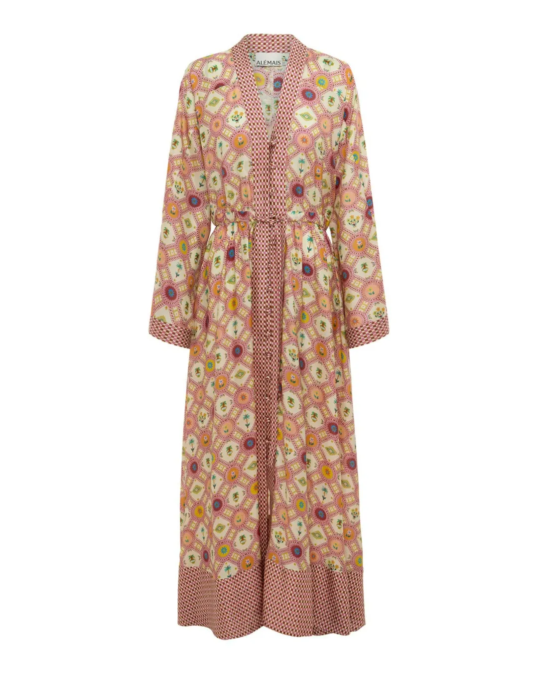 Alemais The Omen Shirtdress Print Size AU 8 for rent on The Volte - main image