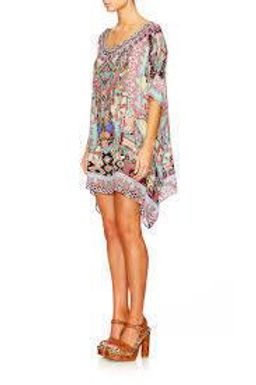 Camilla Mochilla Chiller Short Round Neck Kaftan Print One Size for rent on The Volte - image 3