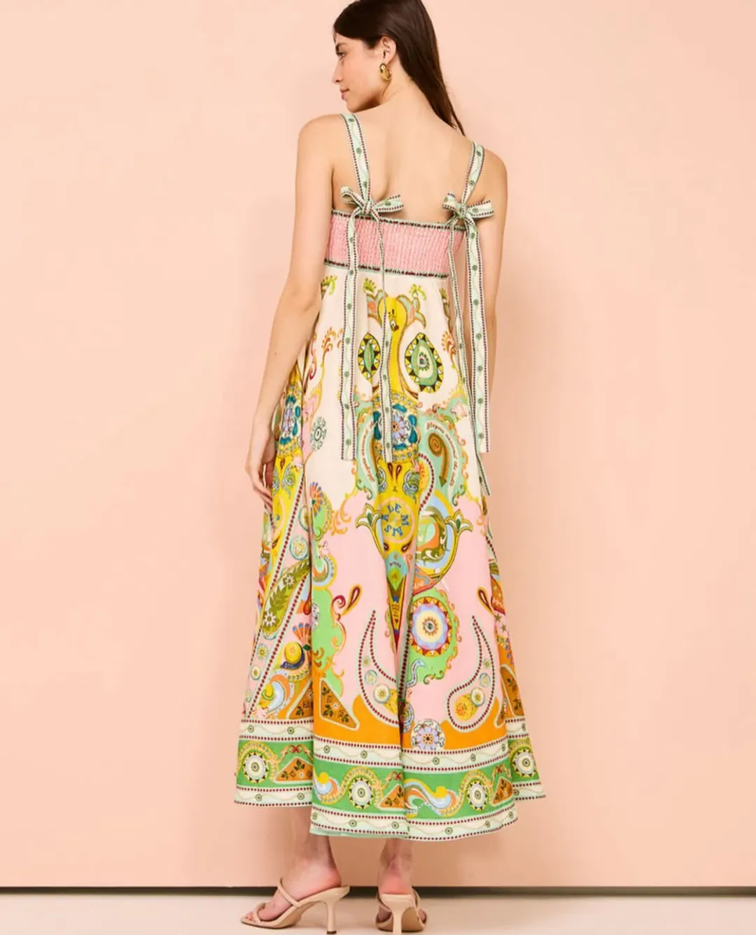 Alemais Pinball Sundress Multi Size 10 for rent on The Volte - main image