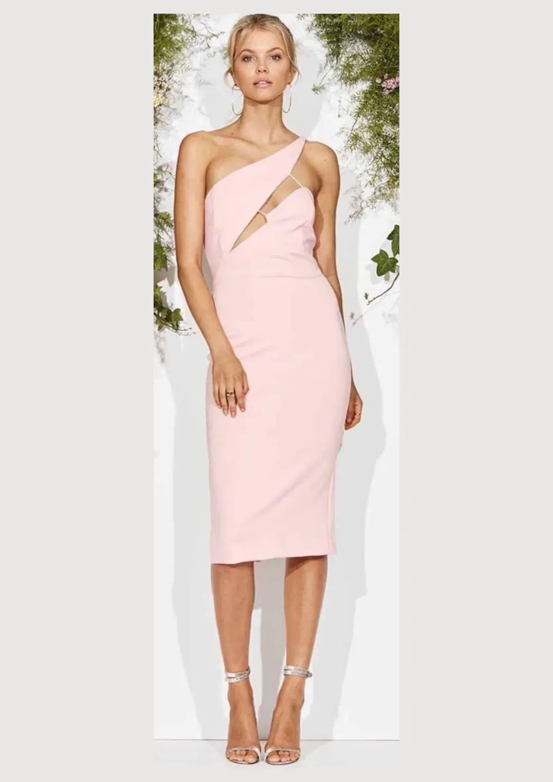 Maurie & Eve The Good Times Dress Pink Size 10 for rent on The Volte - main image