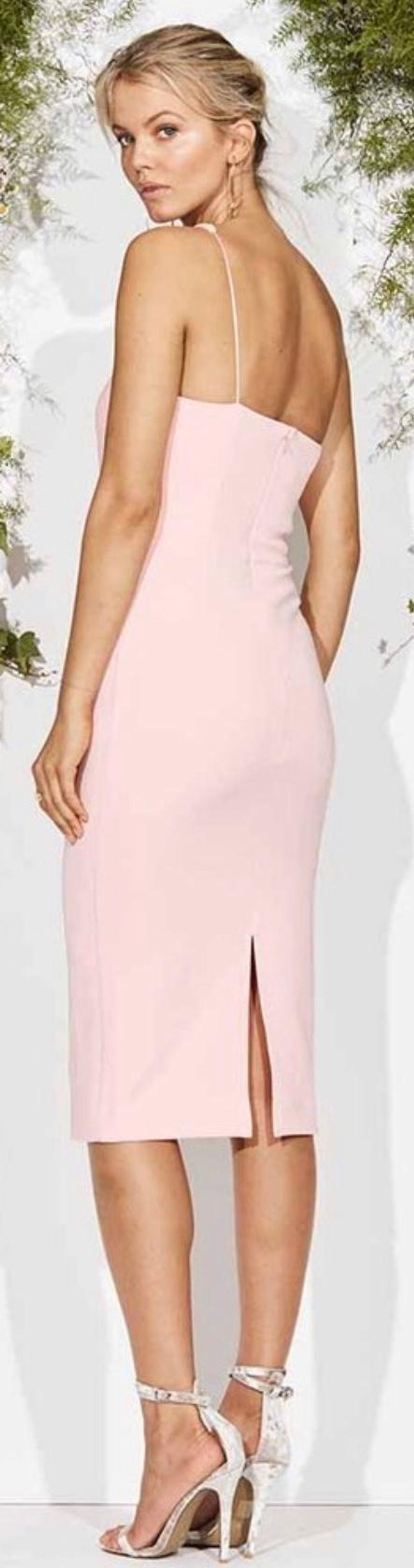 Maurie & Eve The Good Times Dress Pink Size 10 for rent on The Volte - main image