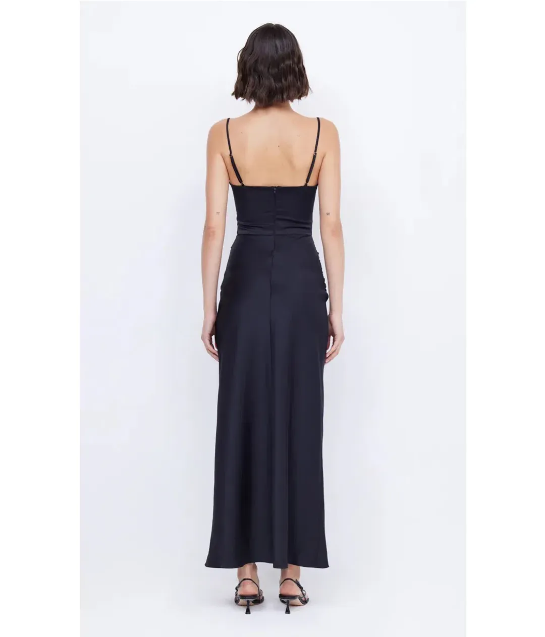 Bec & Bridge Mari Lou Knot Dress Black Size 12 for rent on The Volte - main image