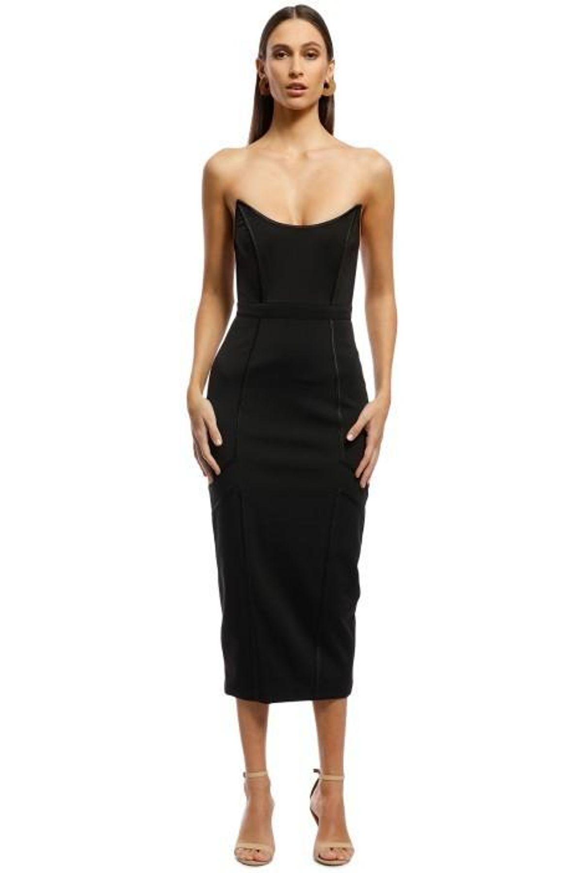 Misha Black Lea Dress size 8 - Image 1