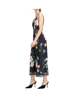 Keepsake Whispers Jumpsuit Navy garden Floral Size M/ AU 10 for rent on The Volte - image 5