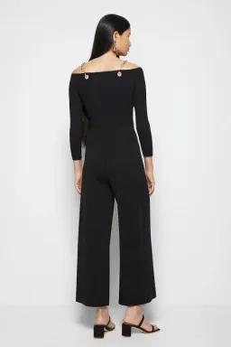 Jonathan Simkhai Quinn Off Shoulder Top Black Size 10 for rent on The Volte - image 3