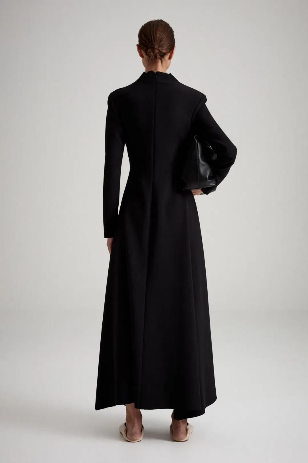 Camilla and Marc Otava Midi Dress Black Size 12 for rent on The Volte - main image