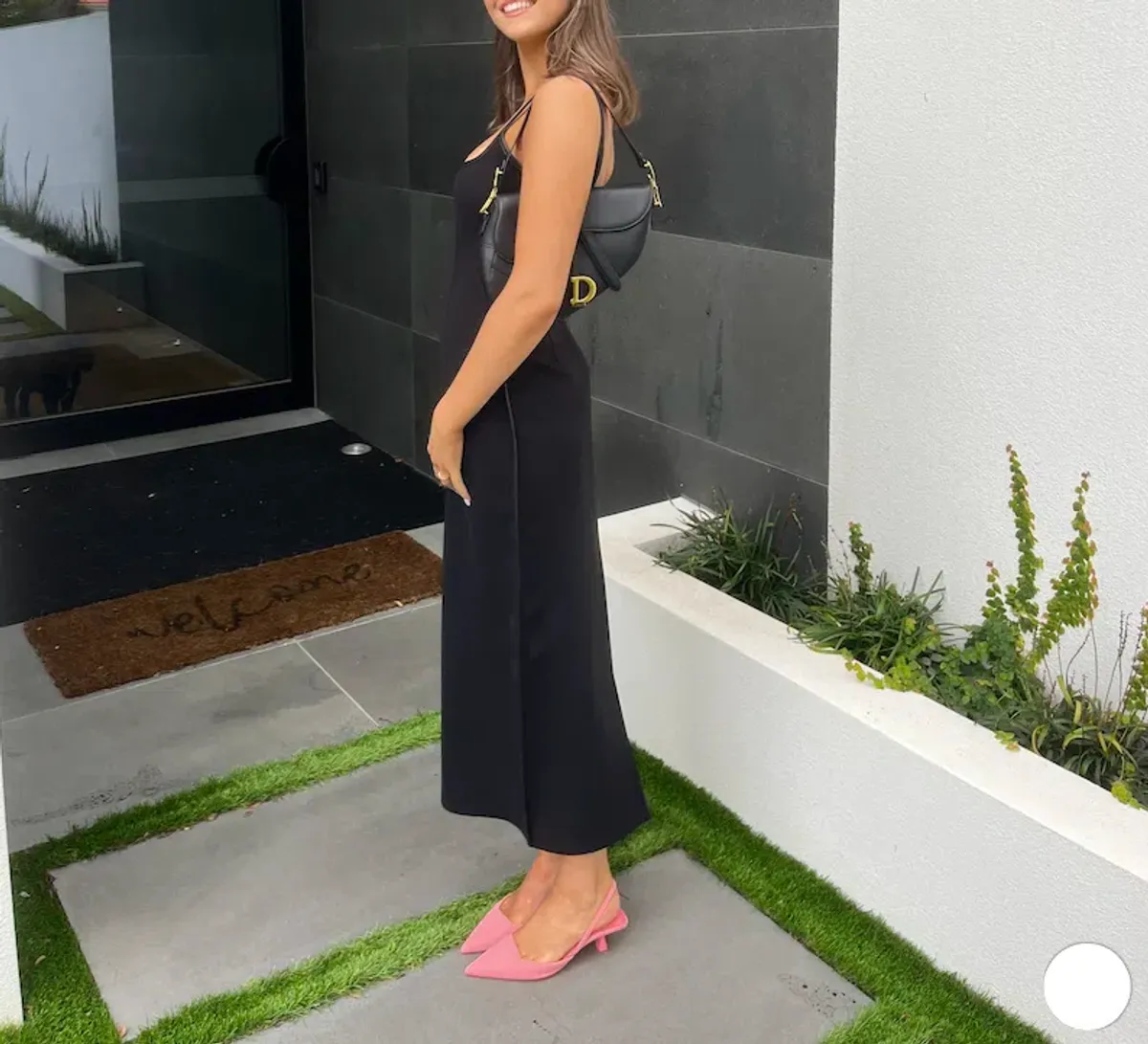 Paris Georgia Heart Dress Black/Black Size 8 - Image 5