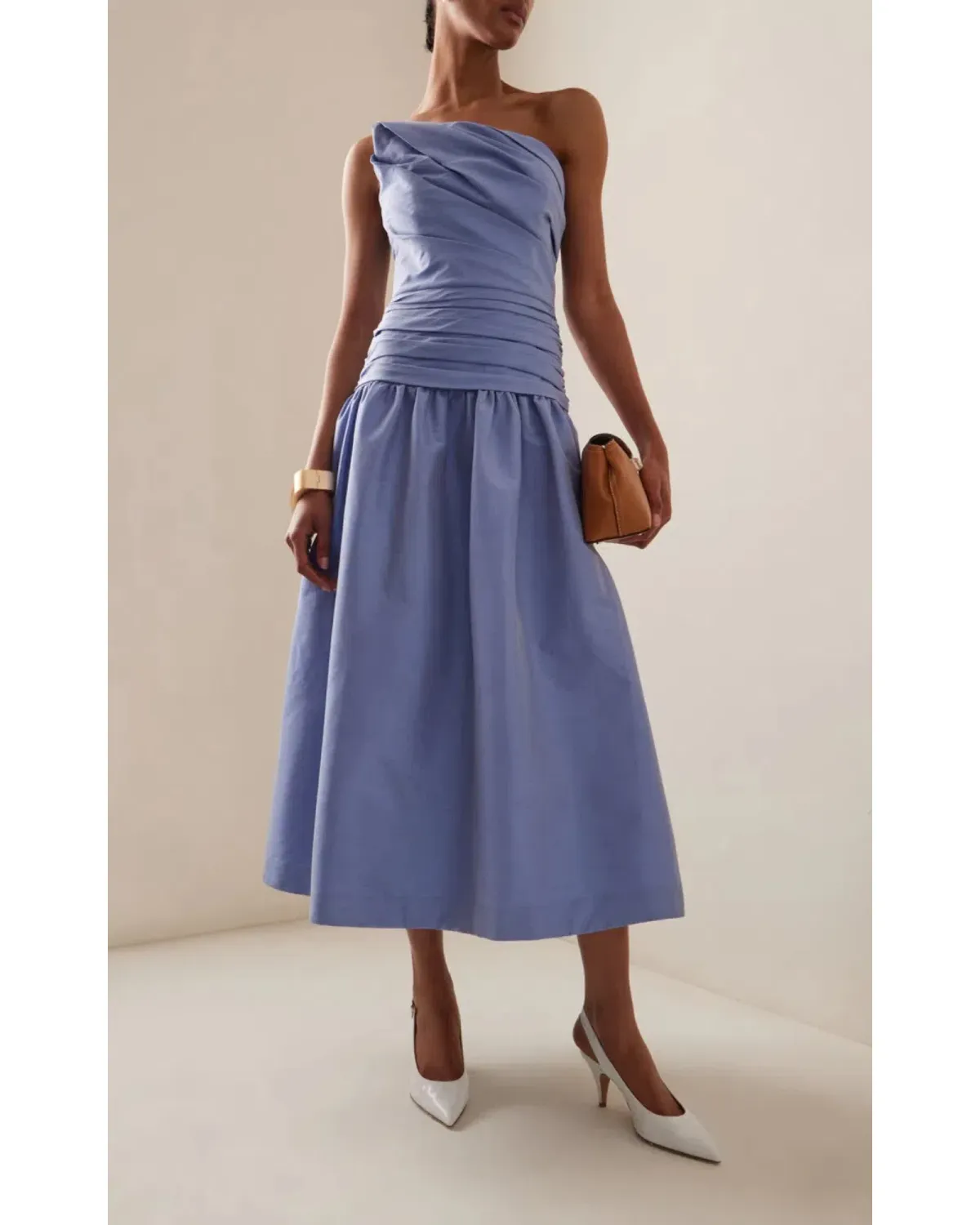 Rachel Gilbert Banks Dress in Cornflower Blue Size AU 10 - Image 1