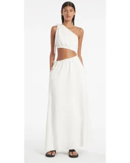 Sir The Label Blanche Asymmetrical Gown White Size 3 / AU 12 for rent on The Volte - image 1