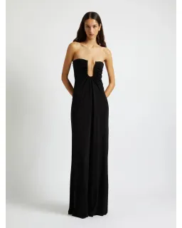 Christopher Esber Arced Gown Black Size AU 6 for rent on The Volte - image 2