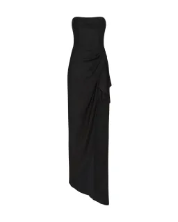 Manning Cartell Asymmetrical Games Gown Black Size AU 8 for rent on The Volte - image 5