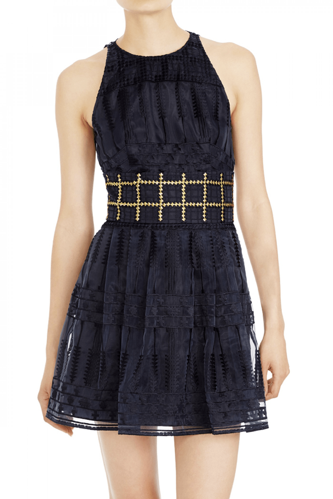 Sass & Bide The Balancing Act Dress Navy for rent on The Volte - main image