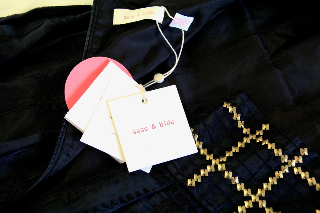 Sass & Bide The Balancing Act Dress Navy for rent on The Volte - main image