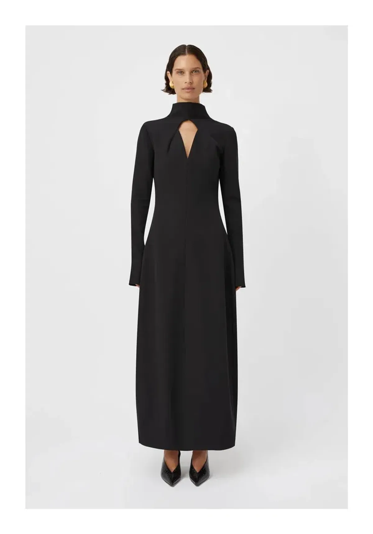 Camilla and Marc The Tenera Cocoon Maxi Dress in Black Size 10 - Image 1