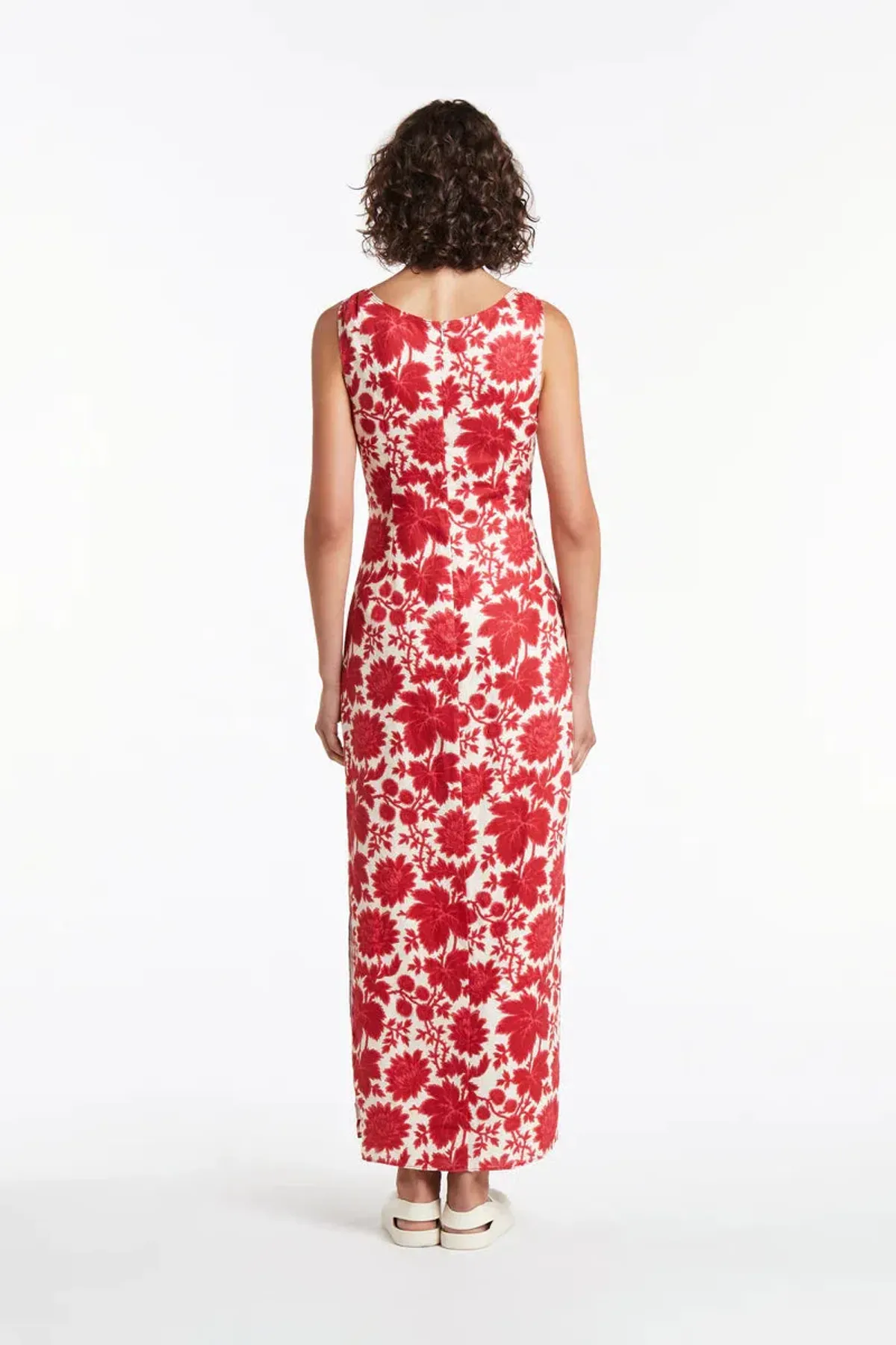 Sir the Label Cinta Cut Out Midi Dress in Valentina Floral Print Size 2/Au 10 - Image 3