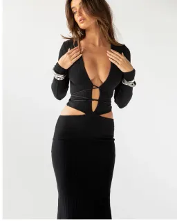 Arcina Ori Aston Dress Black Size 8 for rent on The Volte - image 3