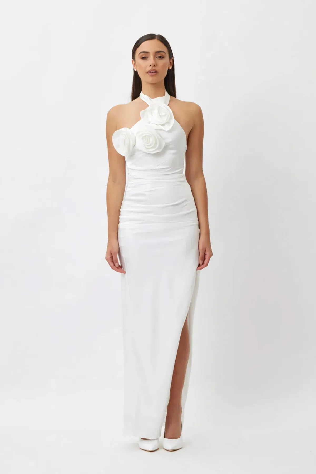 Bianca & Bridgett Gigi Maxi Dress White Size 4 - Image 1