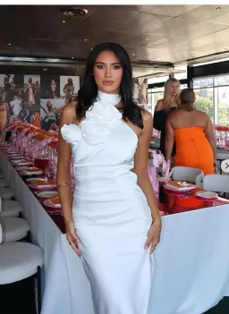 Bianca & Bridgett Gigi Maxi Dress White Size 10 for rent on The Volte - image 6