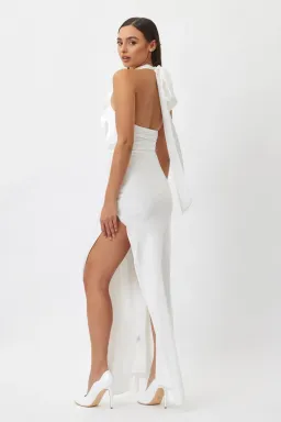 Bianca & Bridgett Gigi Maxi Dress White Size 10 for rent on The Volte - image 4
