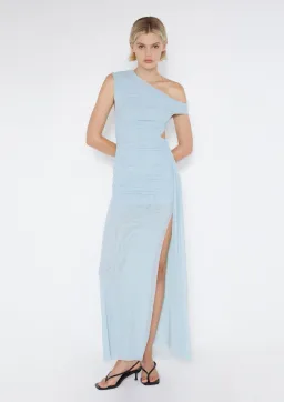 Bec & Bridge Victoria Asym Dress Sky Blue Size 6 for rent on The Volte - image 1