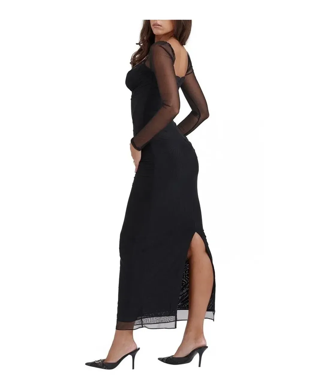 House of CB Katarina Maxi Dress Black Size 10 for rent on The Volte - main image