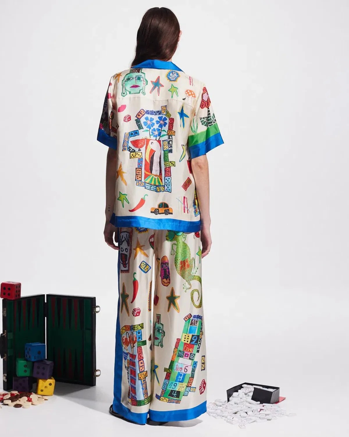 Alemais Rollers Shirt and Pants Set Size 6 - Image 2