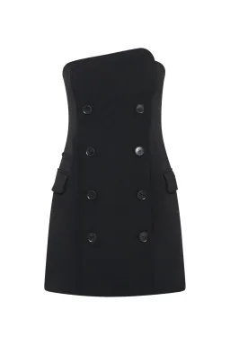 Camilla and Marc Izola Tailored Mini Dress Black Size 14 for rent on The Volte - image 3