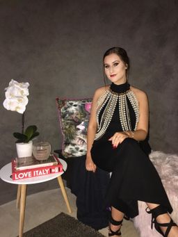 Pearl Black dress for rent on The Volte - image 4