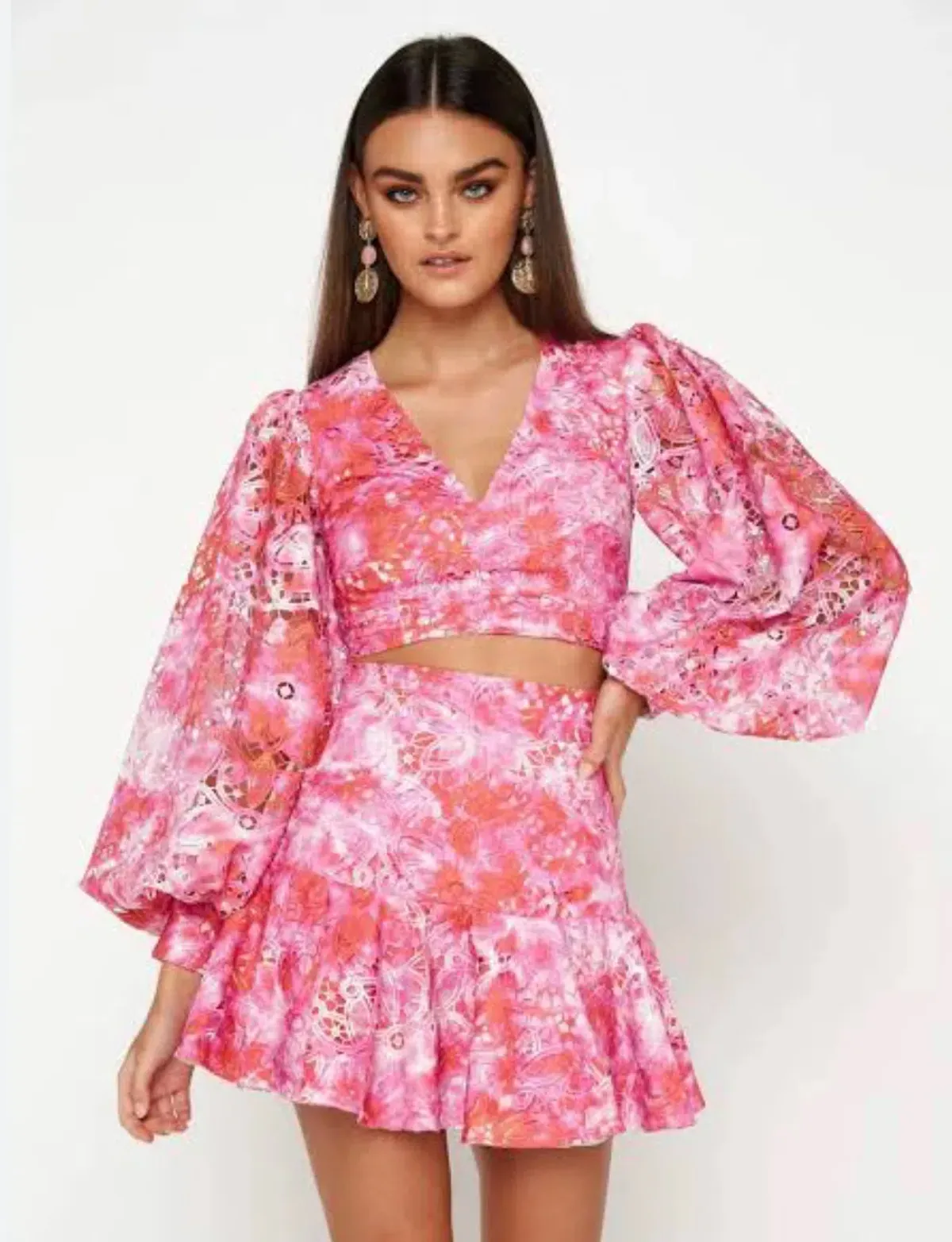 Mossman The Wonderland Top Multi Floral Size 8 - Image 2