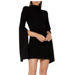 Mossman The Sense Of Mystery Mini Dress Black Size 10 for rent on The Volte - image 4