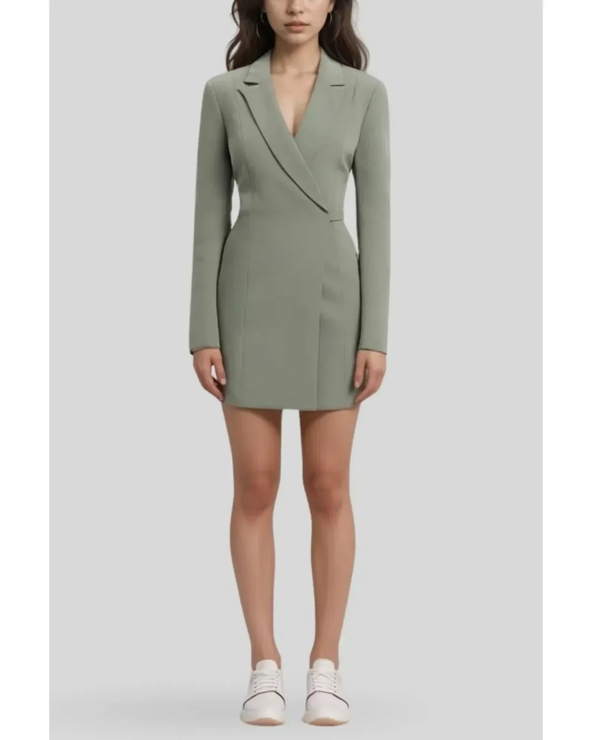 Kookai Alpha Suit Dress Agave Green Size AU 6 - Image 1