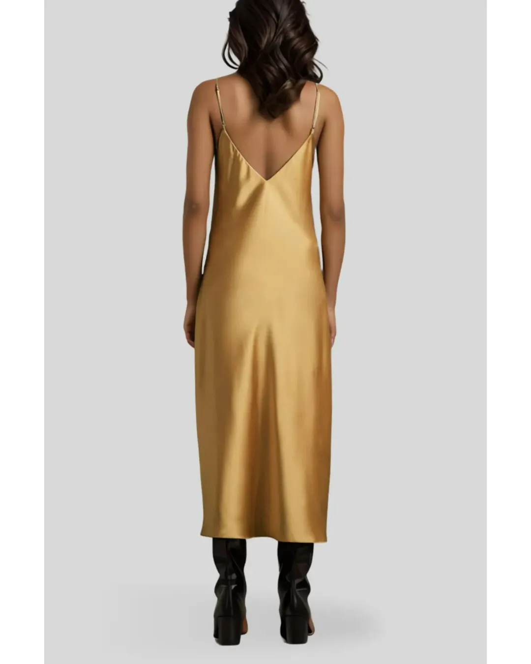 Rag & Bone Larissa Slip Dress in Yellow Size AU 10 for rent on The Volte - main image