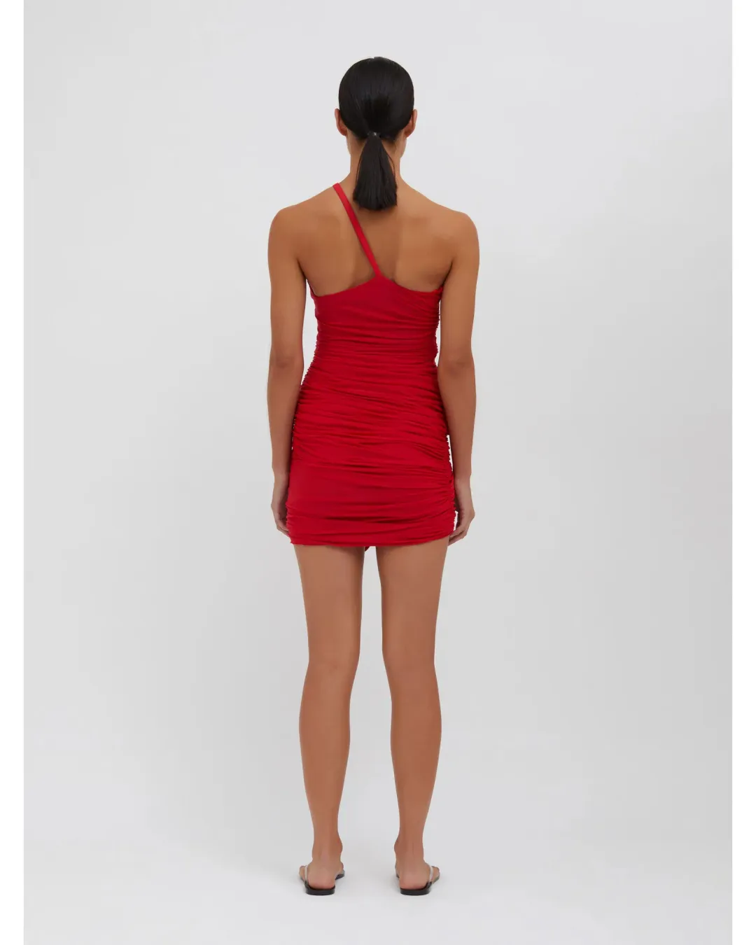 Christopher Esber Venus Looped Cami Dress Cherry Size AU 6 for rent on The Volte - main image