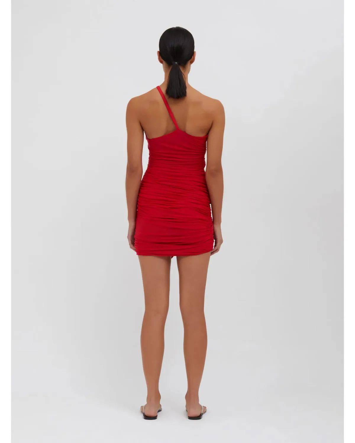 Christopher Esber Venus Looped Cami Dress Cherry Size AU 6 - Image 3