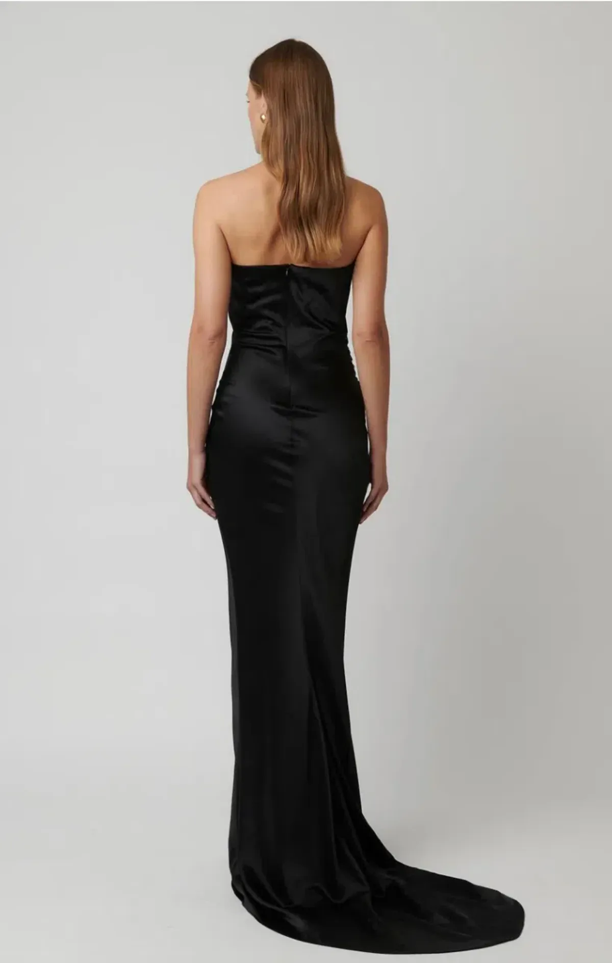 Effie Kats Chlorel Gown in Black Size AU 8 - Image 4