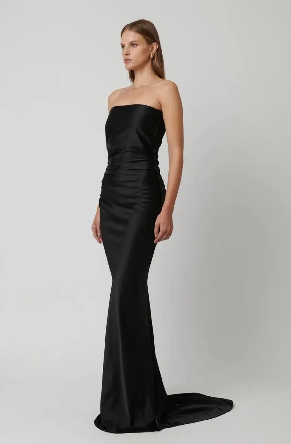 Effie Kats Chlorel Gown in Black Size AU 8 - Image 3