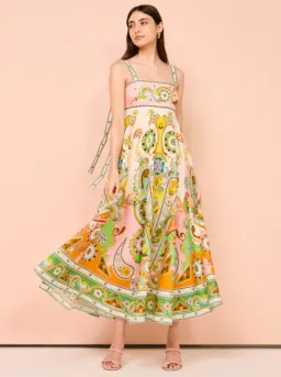Alemais Pinball Sundress In Multi Size 8 for rent on The Volte - image 1