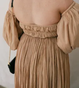 Rooh Collective Poppy Ombre Maxi Dress Brown Multi Size L / AU 12 for rent on The Volte - image 5