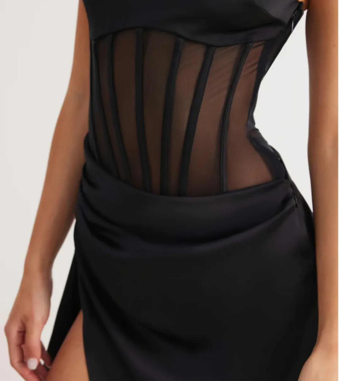 Lexi Estelle Dress Black Size 6 for rent on The Volte - main image