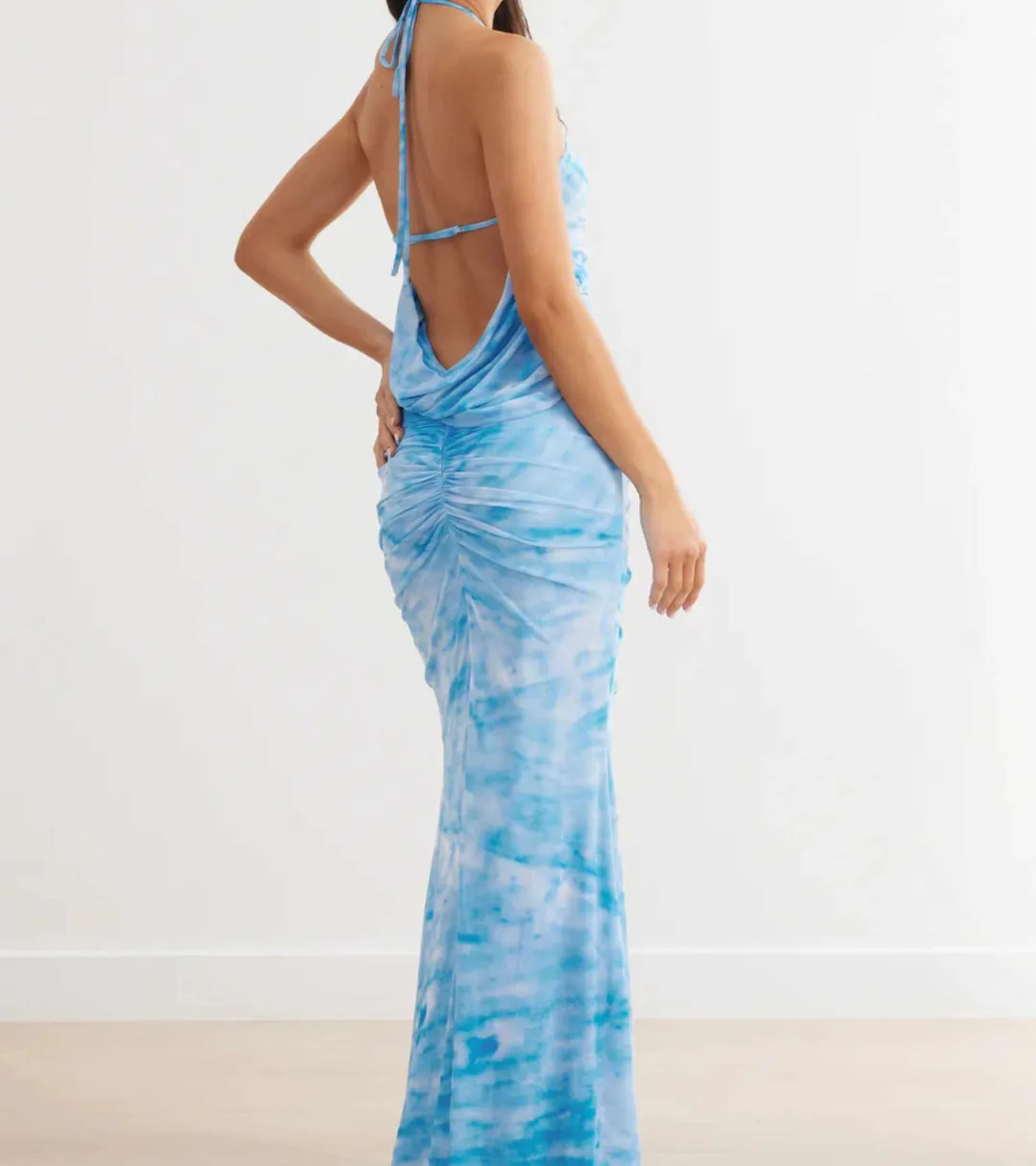 Lexi Amber Dress Blue Size 12 for rent on The Volte - main image