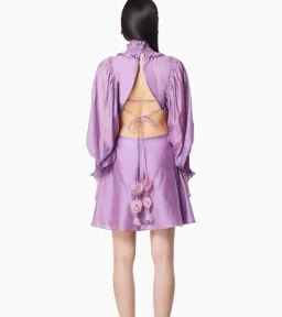 Elliatt Barcelona Dress Purple Size S/Au 8 for rent on The Volte - image 3