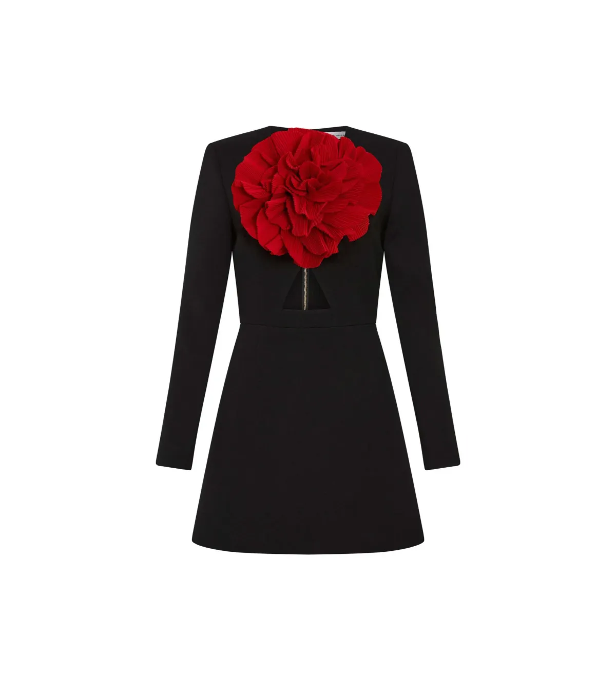 Rebecca Vallance Rhosen Mini Dress Black Size 12 - Image 3