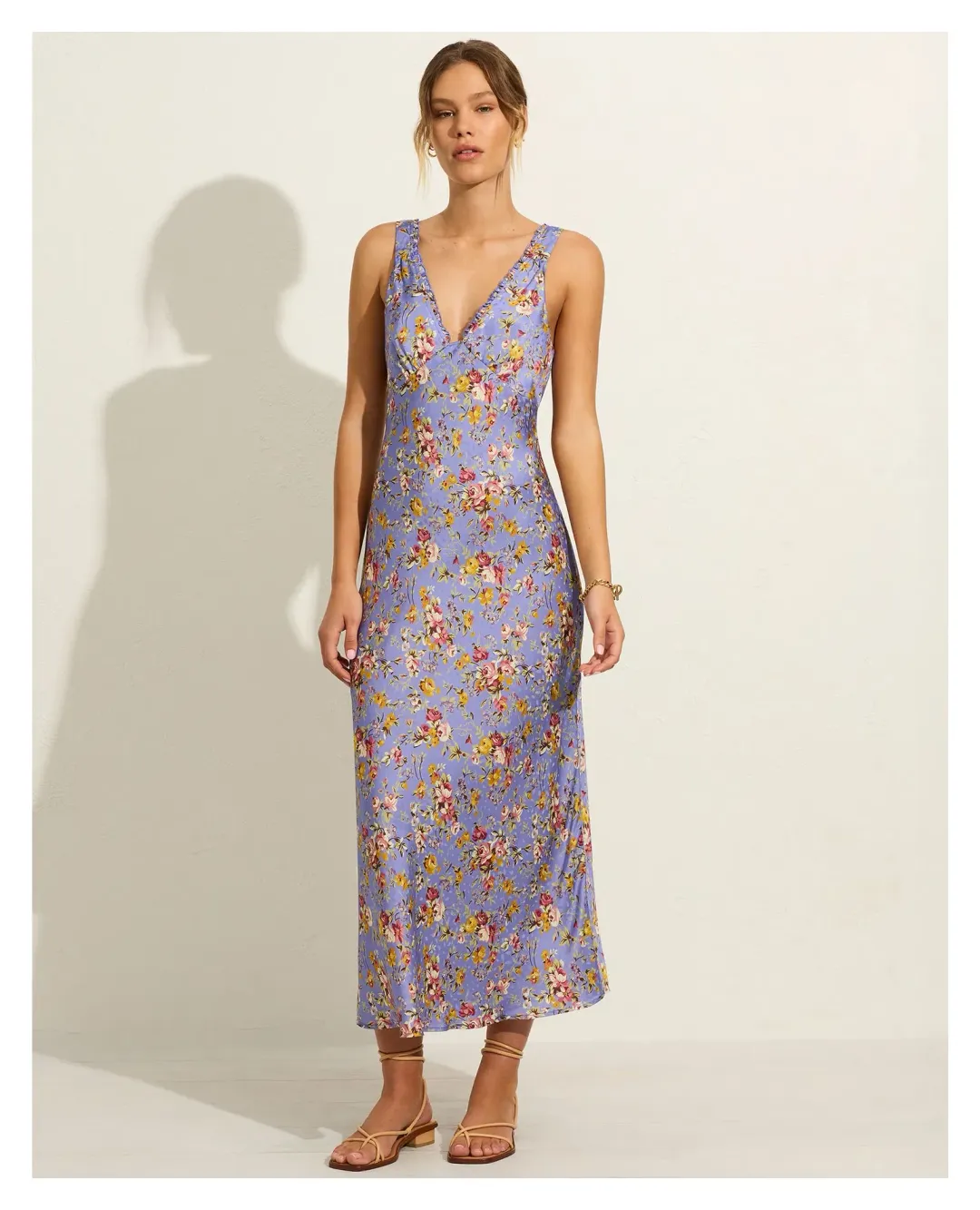 Auguste the Label Mason Maxi Dress Purple Size 8 for rent on The Volte - main image
