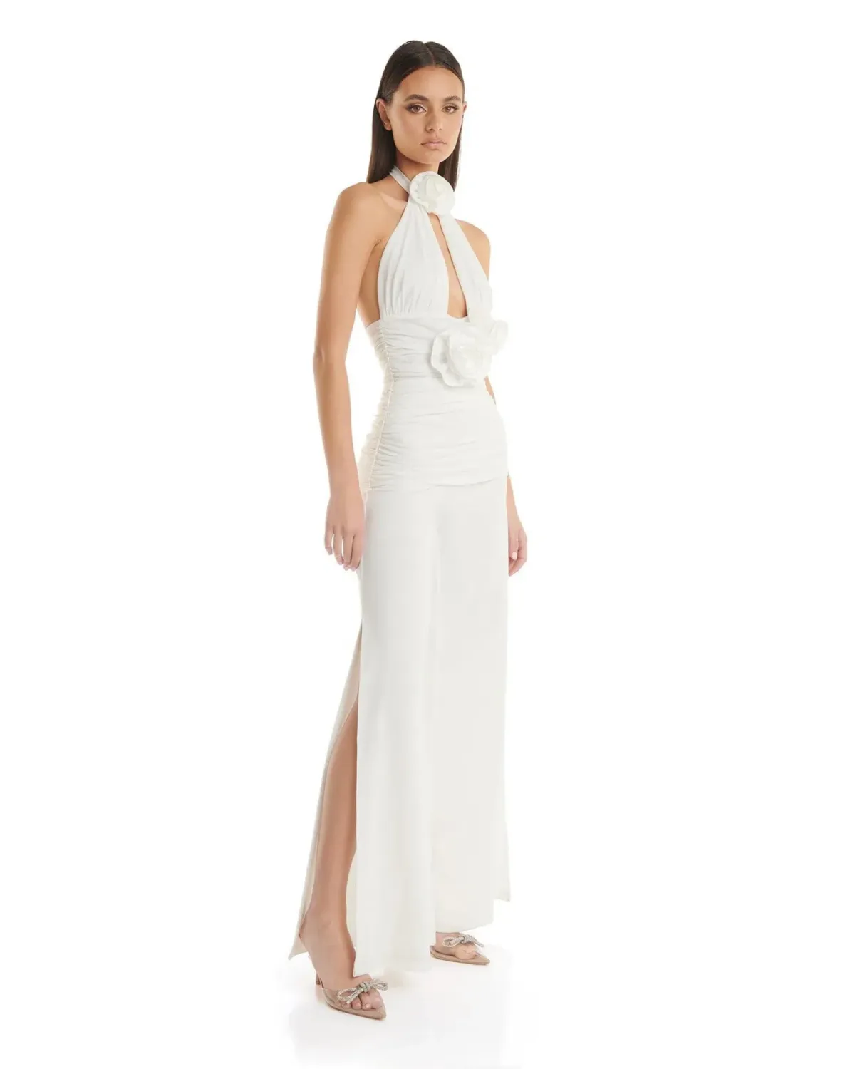 Eliya The Label Leontina Pantsuit in White Size S / AU 8 - Image 3